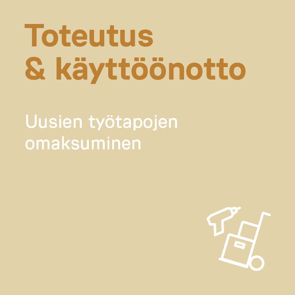 Toteutus ja käyttöönotto