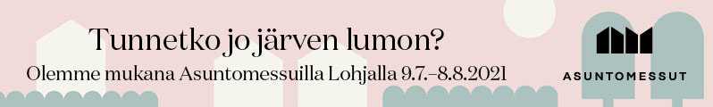 Asuntomessut Lohja banneri