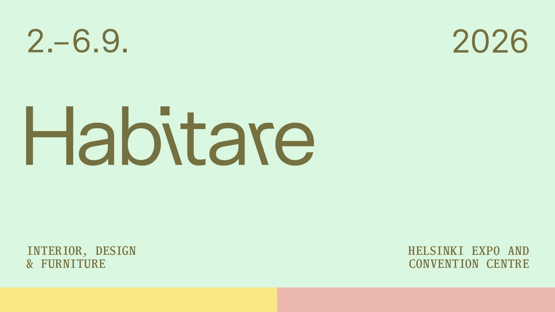 Habitare 2.-6.9.