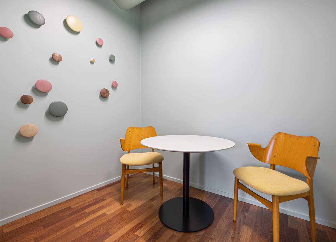 Meeting room for two people