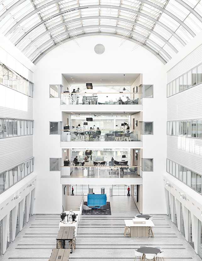 Postnord's head office in Copenhagen