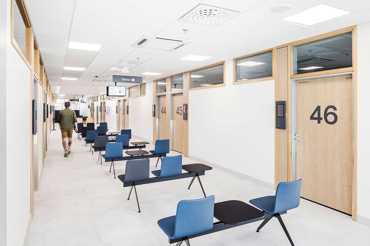 Waiting area at the Ratamo Centre