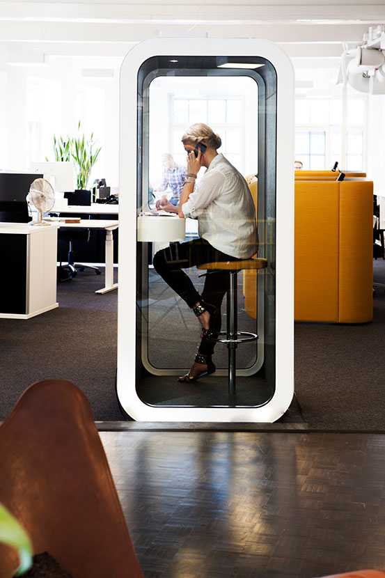 Framery O at SFB & DQC's office in Helsinki