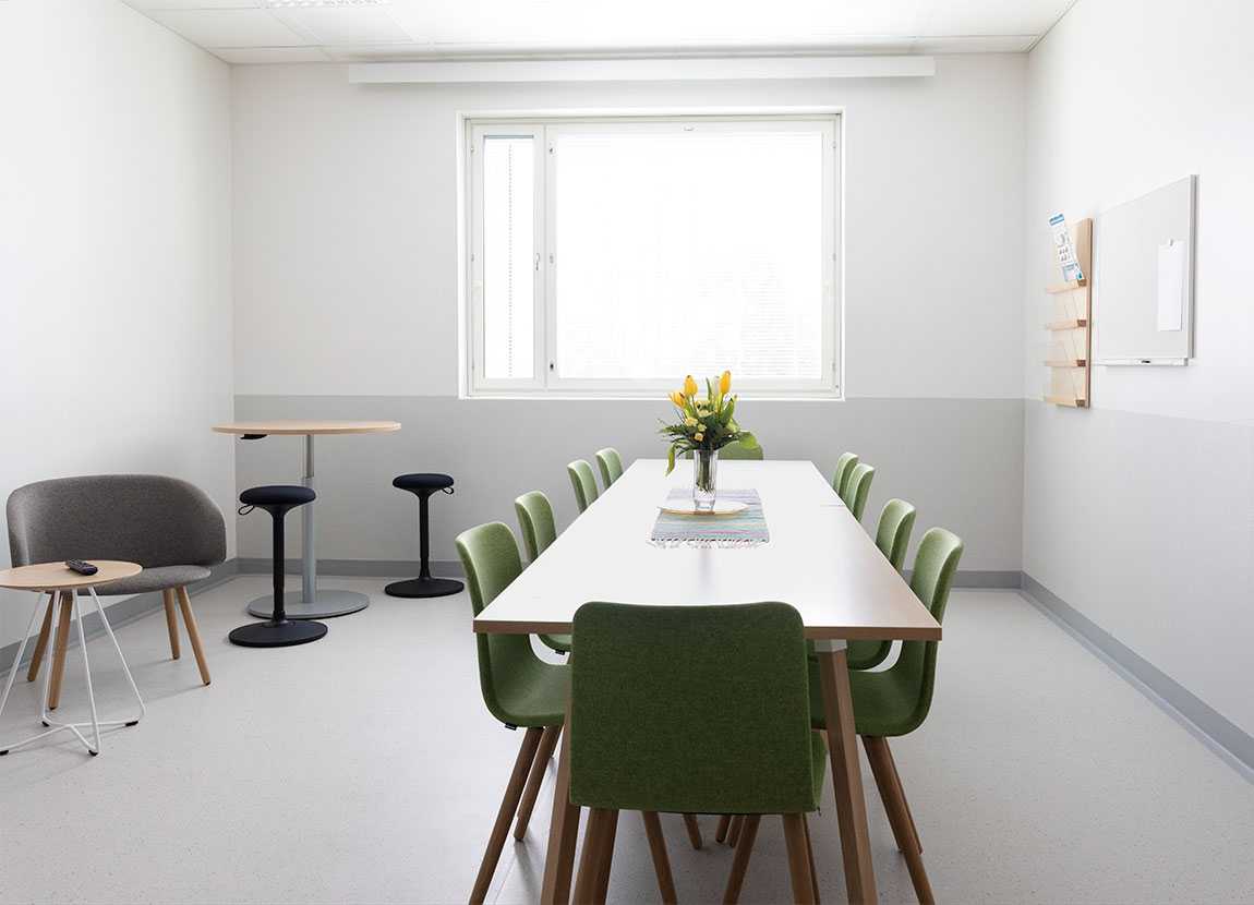 Conference room at the North Karelia Central Hospital