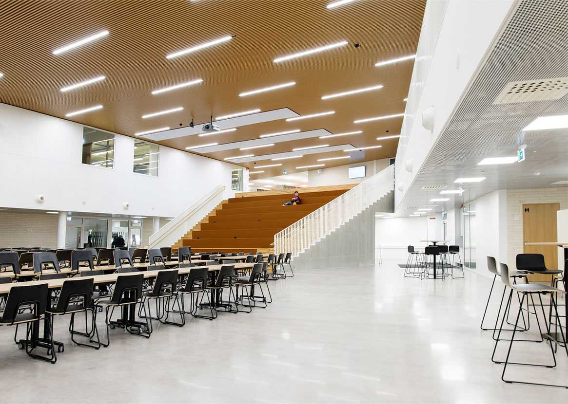 Martela's Grip and Sola chairs at Syvälahti Community Centre in Turku, Finland