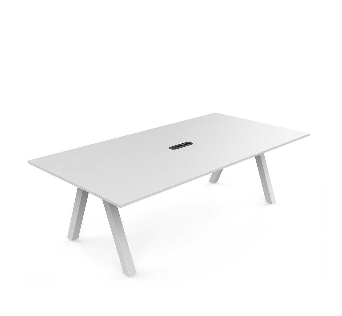 Frankie - Conference table with metal A-legs | Martela