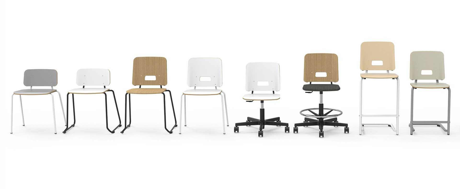 Grip NxT - Chair with four leg base | Martela