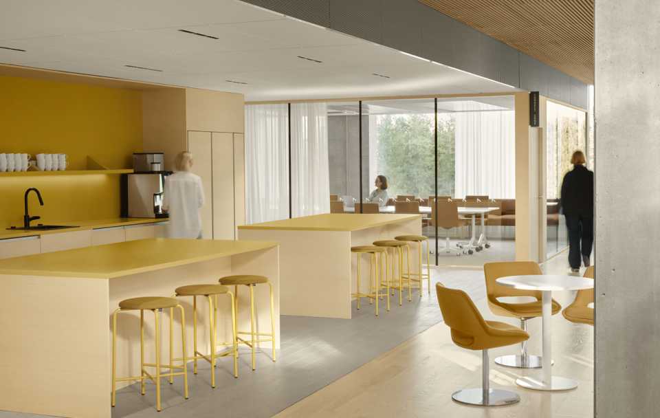 The office of Nokia home of radio