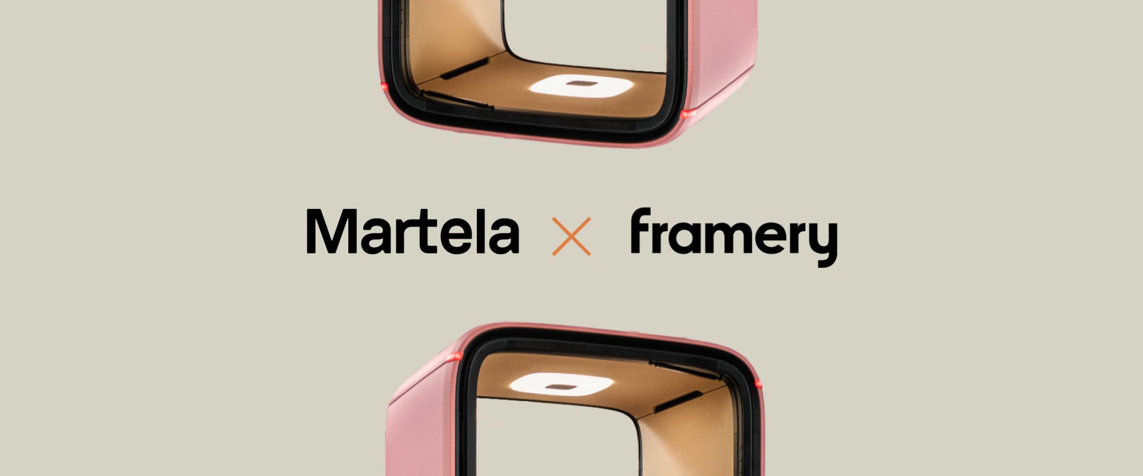 Framery ja Martela yhteistyössä