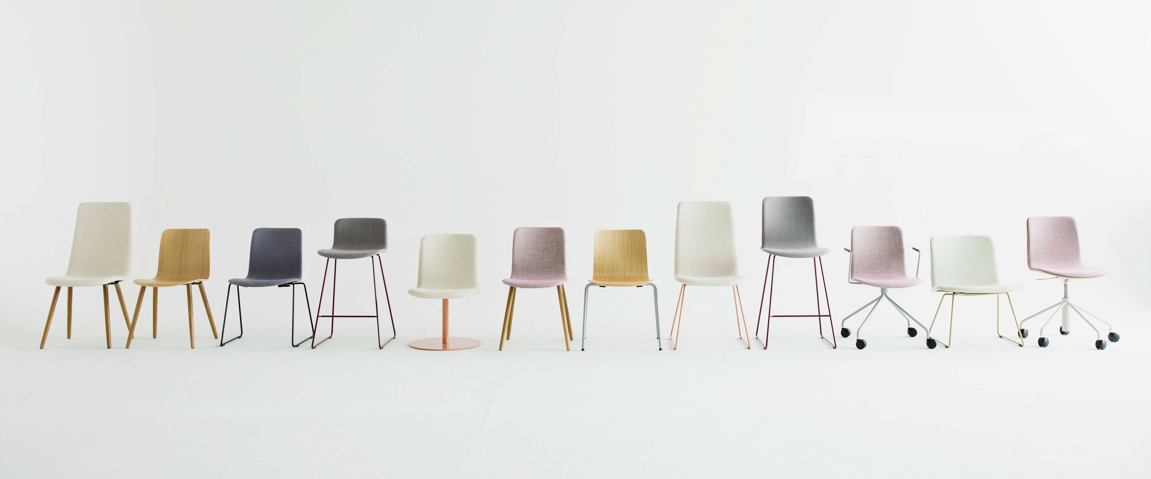 Sola chairs by Martela