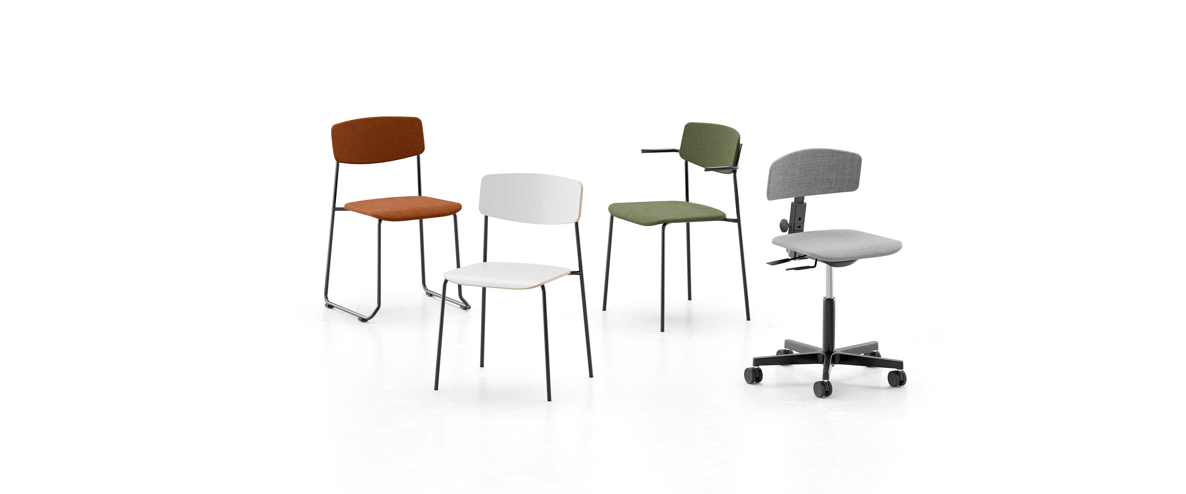 Elly school chairs by Martela