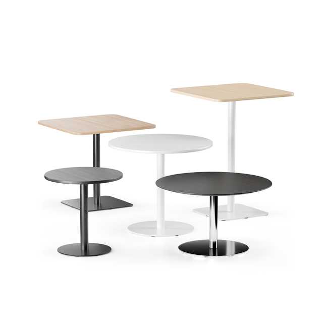 Spot tables by Martela