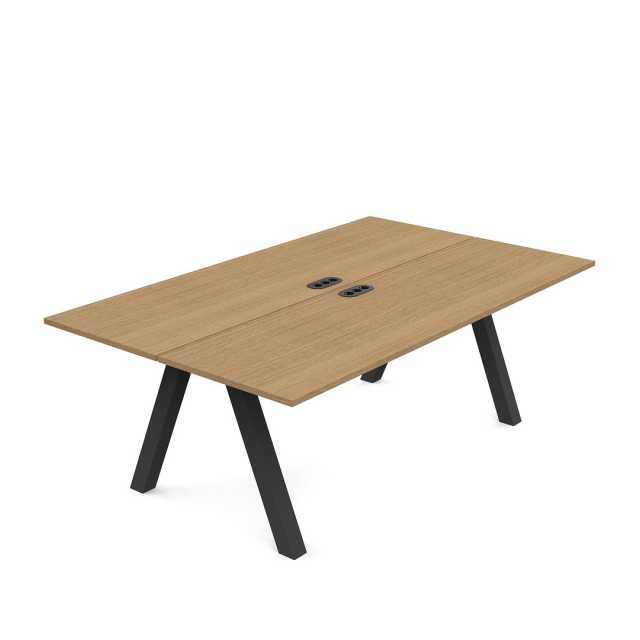Frankie - Conference table with metal A-legs | Martela