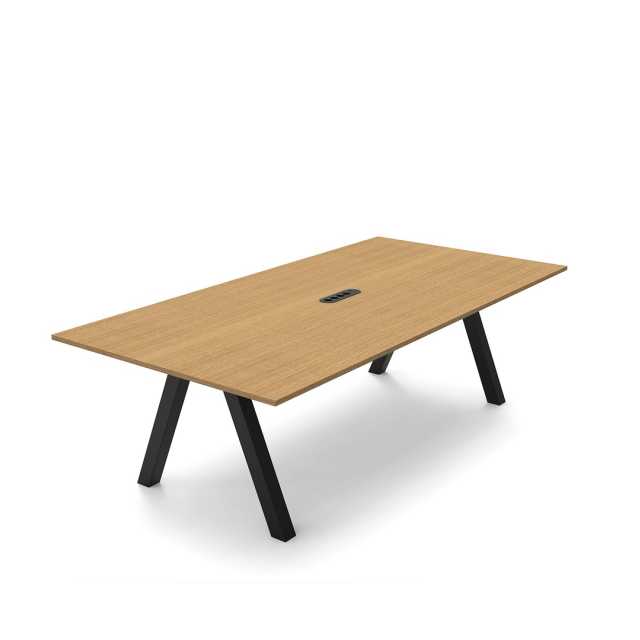 Frankie - Bench desk with wooden A-legs | Martela