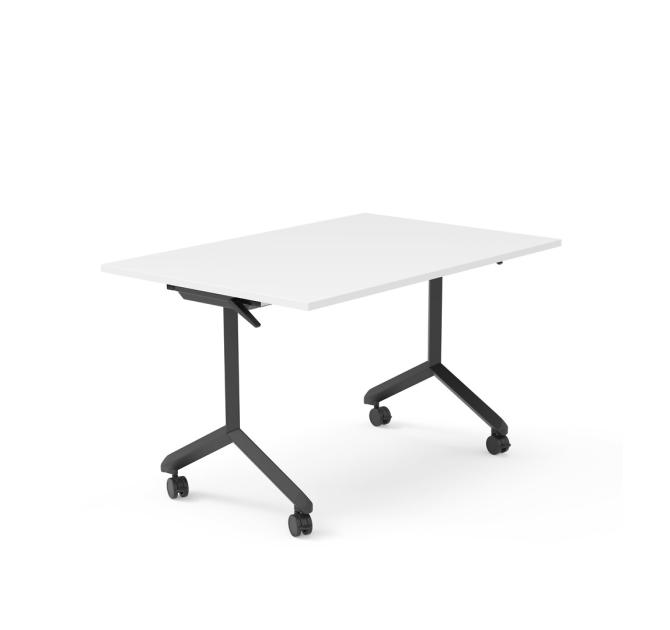 Eddy - Folding table with lockable castors | Martela