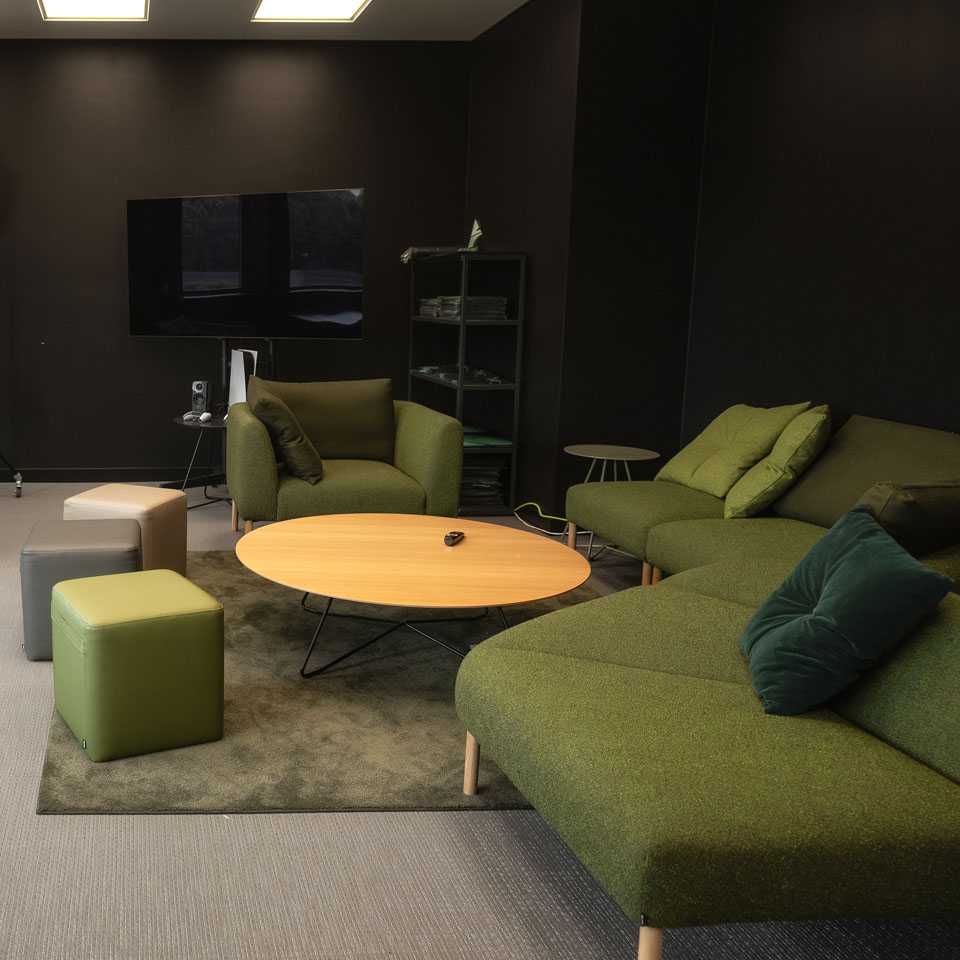 HAVU Gaming keittiö- ja ruokailualue