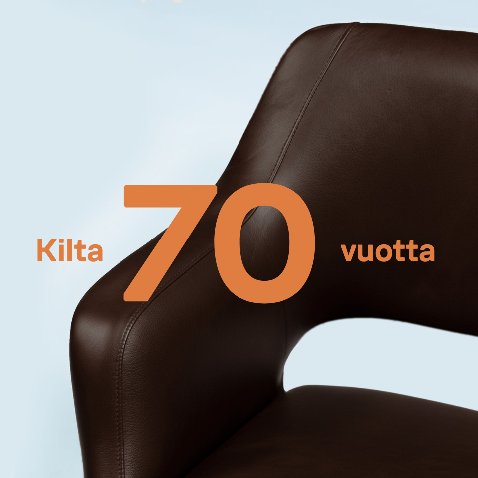 Kilta 70 vuotta banneri