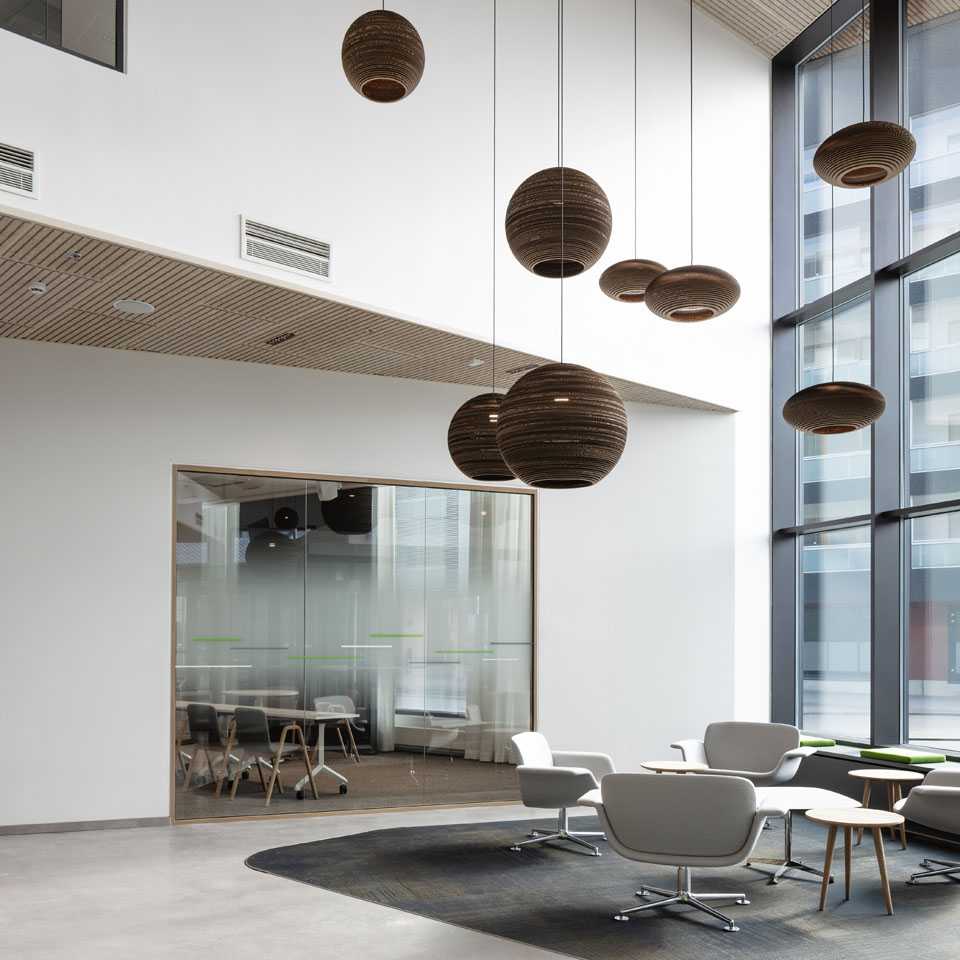 Lounge-alue Valmet, Tikkurilan toimitiloissa